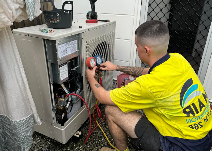 contact JM Air and Refrigeration air conditioning installation in hervey bay